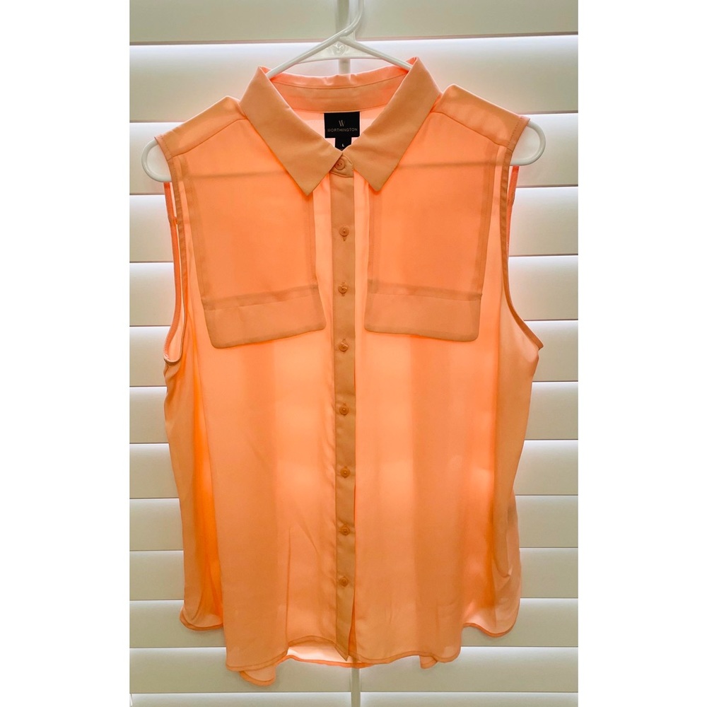Worthington Sleeveless Dress Shirt